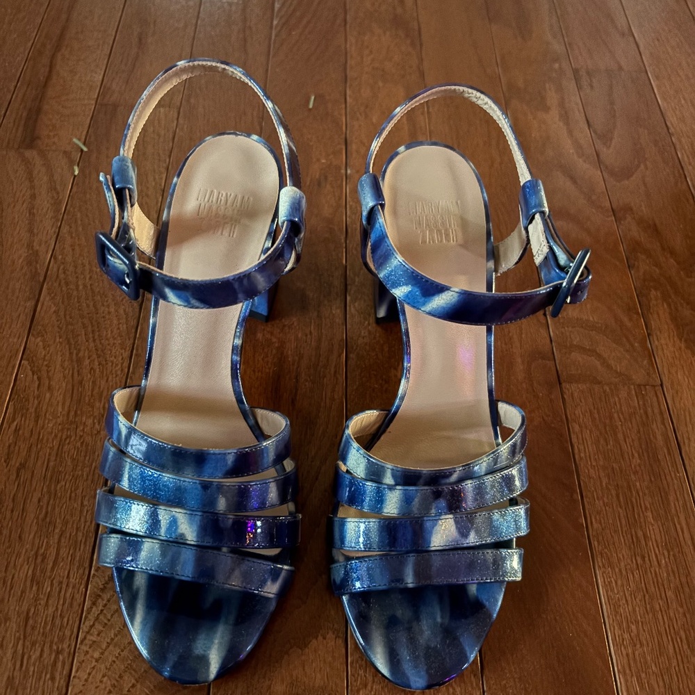 MARYAM NASSIR ZADEH Palma in blue tortoise with box - Picture 1 of 8